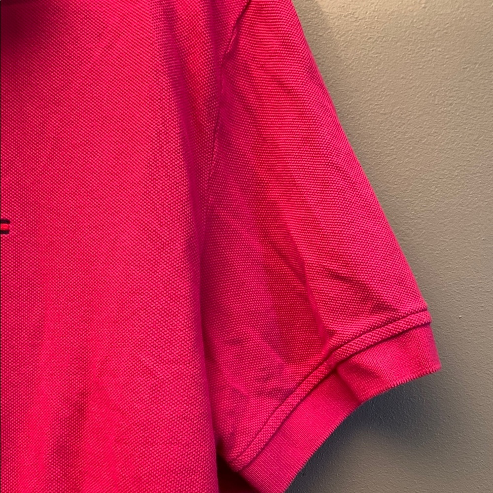 Tommy Hilfiger Pink Polo Shirt Classic Style Men’s XL - Picture 3 of 9
